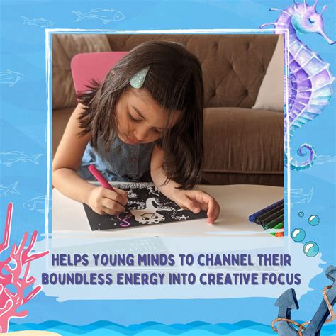 JoGenii | PepPlay Velvet coloring cards - Ocean | PepPlay