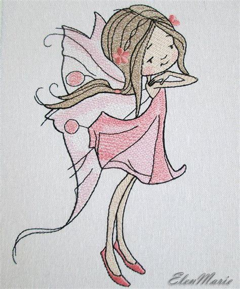 Image result for Machine Embroidery Fairy Designs