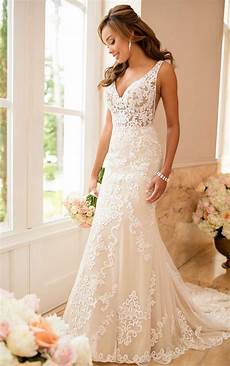 Sheer Lace Wedding Gown by Lace Wedding Dress With Sheer Cutouts Stella York Sheer Lace Wedding Gown