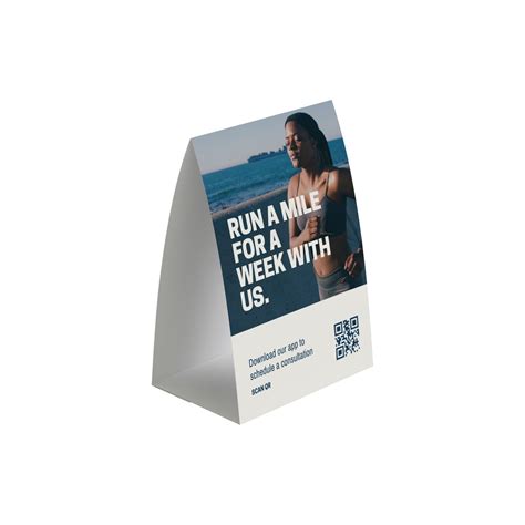 Custom Table Tents