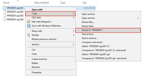Image result for Extract Split ZIP Files