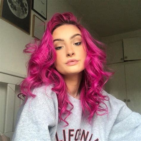 Pin by Melanie Fowler on Hair | Hot pink hair, Pink hair, Hair tint