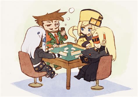 millia rage, venom, slayer, zato-1, and eddie (guilty gear and 1 more ...