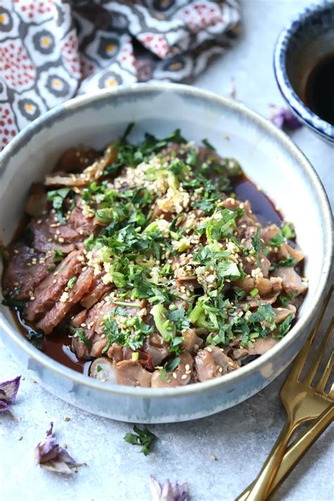 Beef Tendon Recipe: Chinese Chilled Beef Tendon Appetizer (凉拌牛筋) - Yang ...