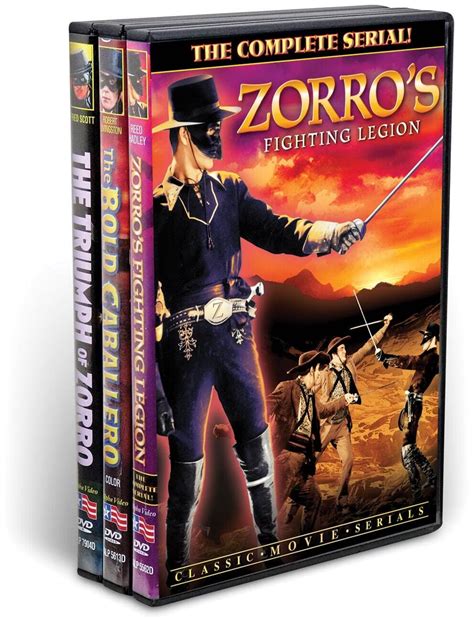 Zorro: The Sign of the 'Z' Collection (3-DVD): Amazon.in: Movies & TV Shows