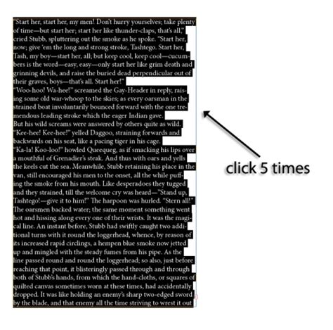 Selecting Text 的图像结果