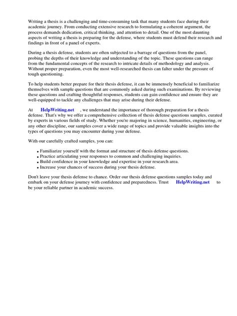 Image result for Dissertation Defense Questions Examples