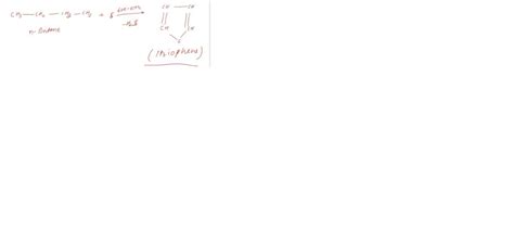 What happens when n-butane and sulphur are heated to high temperature ...