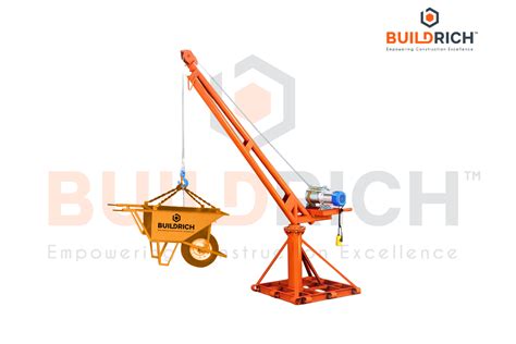 Monkey Crane | Buildrich Construction Equipment Pvt Ltd | Quality ...