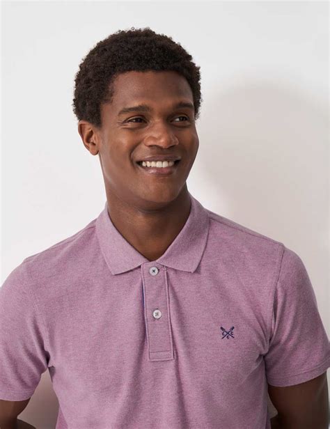 Pure Cotton Pique Polo Shirt | Crew Clothing | M&S