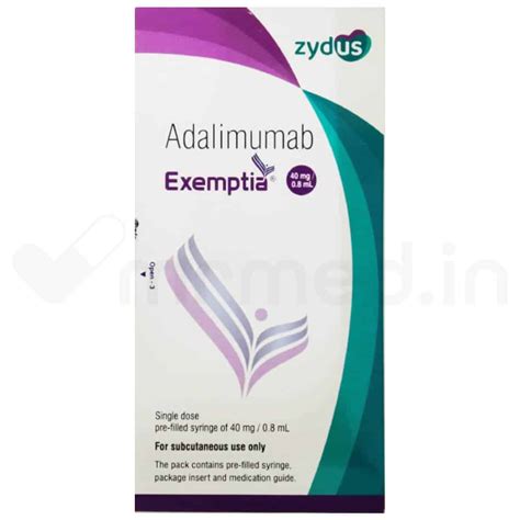 Buy Exemptia 40mg Injection Online: Uses, Price, and Side Effects | MrMed