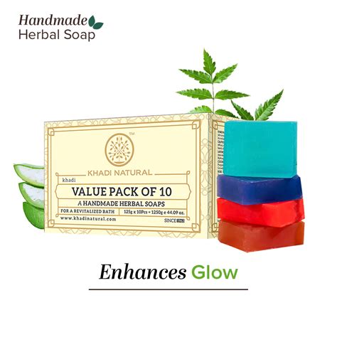 Buy Natural Handmade Soaps Online in India - Khadi Natural