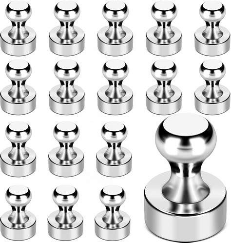 Amazon.com: Tymyp Refrigerator Magnets 24Pcs, Small Strong Magnets for ...