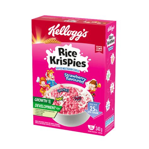 Rice Krispies Strawberry Flavoured Multigrain Cereal | Kellogg's ZA