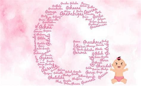 Baby Girl Names Start with G - Here's List of Beautiful Names for Babies