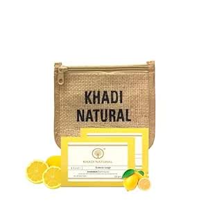 Buy Khadi Natural Lemon Soap 125G (Pack 2, 125G) Online at Low Prices ...