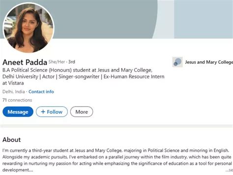 Saiyaara star Aneet Padda’s viral LinkedIn profile reveals BA in Pol ...