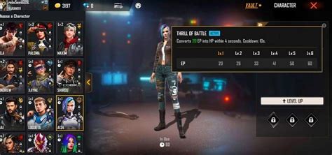 5 best Free Fire characters for ranked matches in August 2021