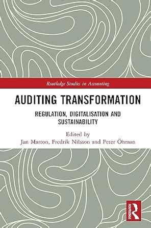 Auditing Transformation: Regulation, Digitalisation and Sustainability ...