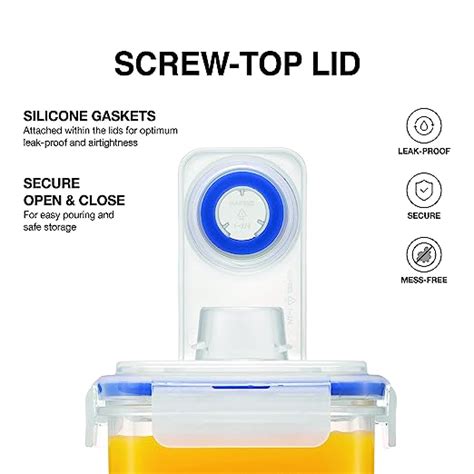 LocknLock Aqua Fridge Door Water Jug with Handle BPA Free Plastic Pitc ...