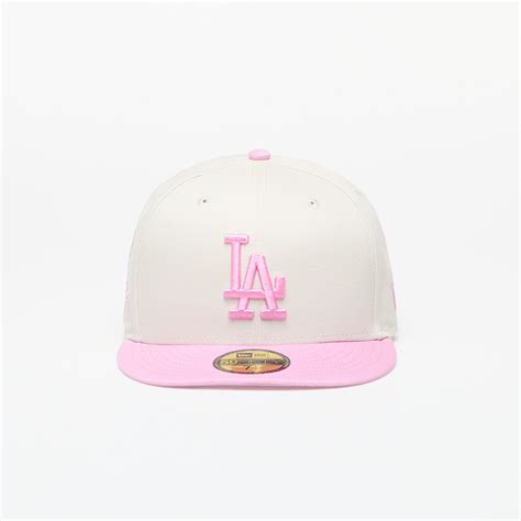 Caps New Era Los Angeles Dodgers White Crown 59FIFTY Fitted Cap Ivory ...