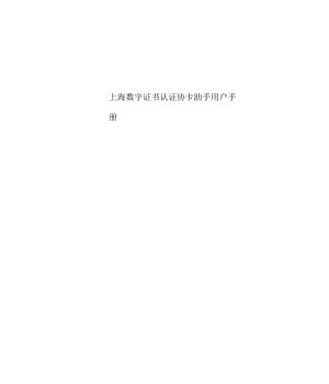 上海市一证通用法人数字证书申请表Word模板下载_编号qeyxejpj_熊猫办公