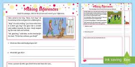 Making Inferences Years 5-6 | Reading Inference Worksheets
