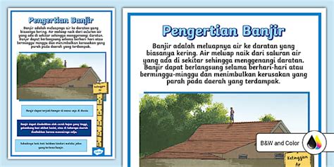 Poster Apa itu Banjir?