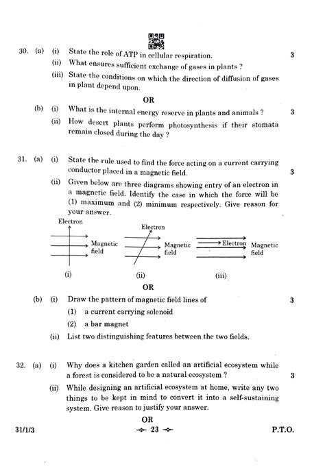 CBSE Class 10 Science Previous Year Question Papers 2024, 2023, 2022 ...