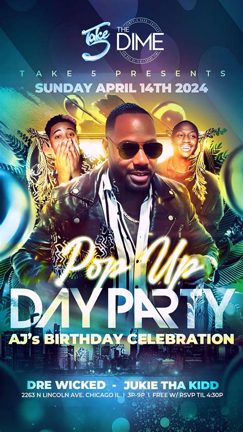 Pop Up Day Party at THE DIME | Eventnoire