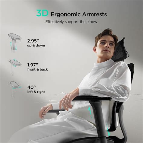Hbada E2 Ergonomic Office Chair, Big and Tall Mesh India | Ubuy