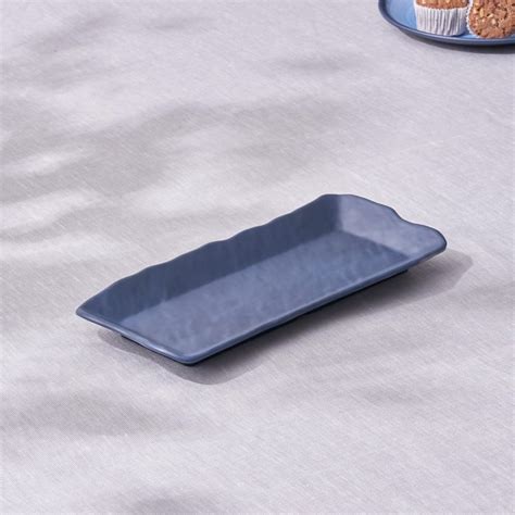 Buy Meadows Solids Melamine Small Platter - 27x12cm from Home Centre at ...