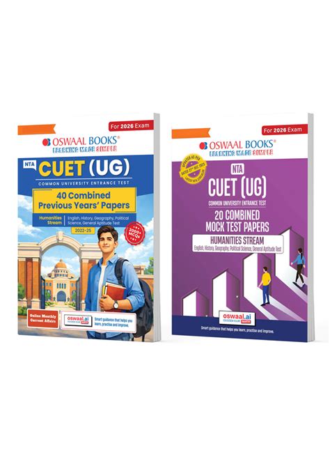 CUET (UG) Mock Test Sample Paper | For 2026 Exams - Shop Now – Oswaal Books