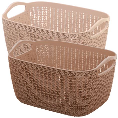 Kuber Industries Unbreakable Multipurpose Storage Basket With Handles ...