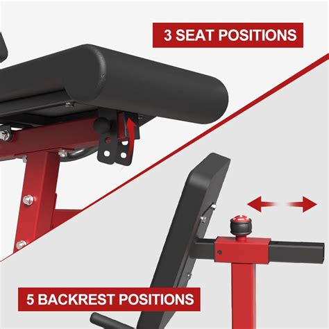 FAGUSH 3-in-1 Adjustable Leg Extension and Curl Machine - India | Ubuy