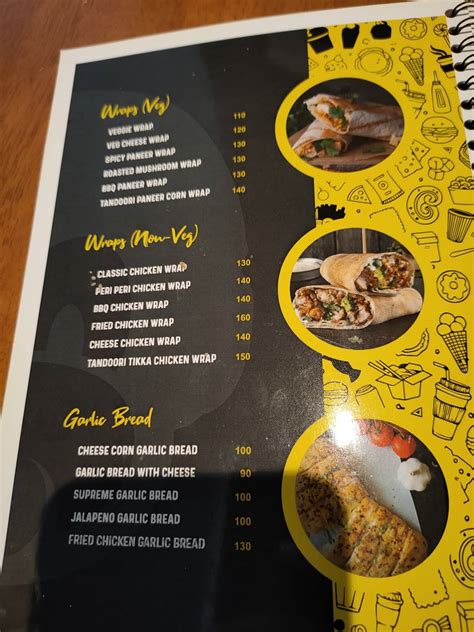 Menu at 3 Monkeys Cafe, Coimbatore, 92- E