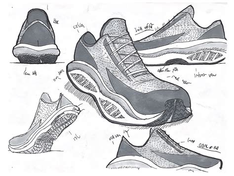 Running Shoe Sketches :: Behance