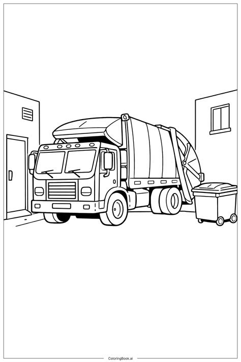 40 Garbage Truck Coloring Pages (Free PDF & PNG Printables)