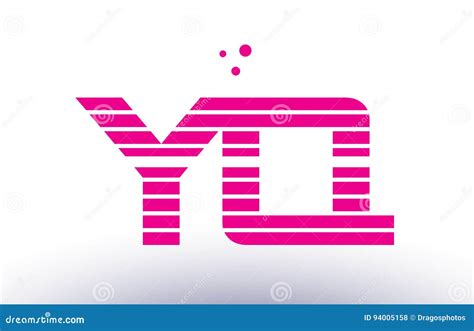 Initial YQ Logo Design Vector Template. Creative Letter YQ Business ...