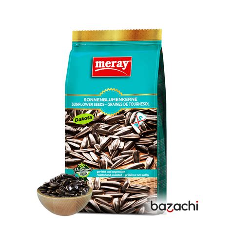 Meray Dakota Unsalted Sunflower Seeds 250g – bazachi