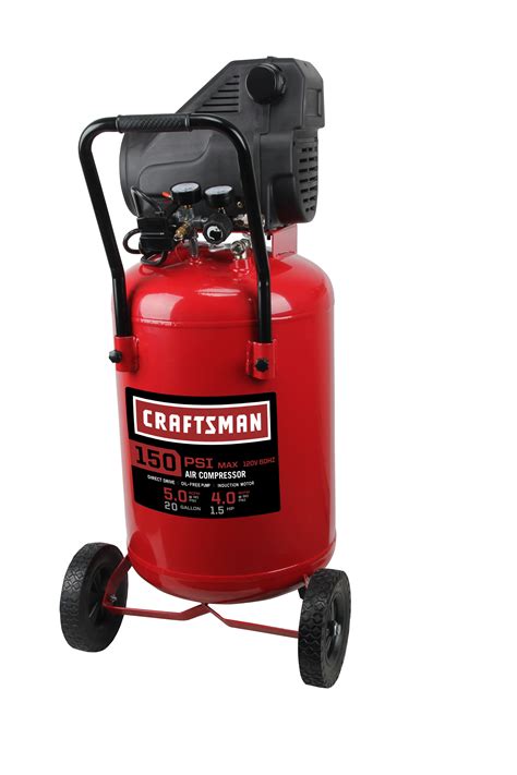 Craftsman 20 Gallon Portable Vertical Air Compressor 009 Air