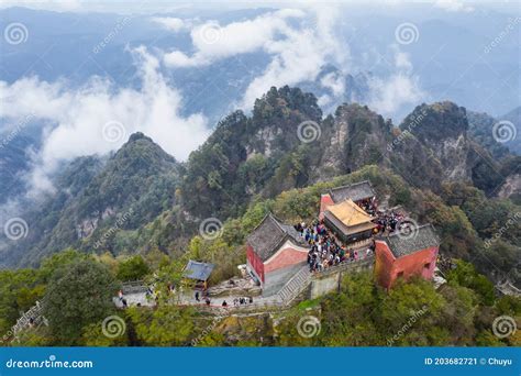 Wudang Mountain , A Famous Taoist Holy Land In China Royalty-Free Stock ...