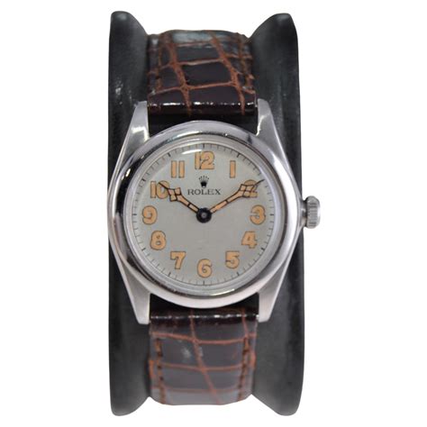 Rolex Steel Oyster Speed King, 1941 at 1stDibs | al capone rolex, al capone watch, rolex speed king