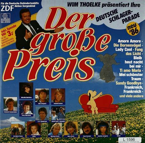 Wim Thoelke präsentiert Ihre deutsche Schlagerparade. Der große Preis ...