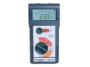 Megger MIT230 Digital/Analog Hand-Held Insulation and Continuity Tester ...