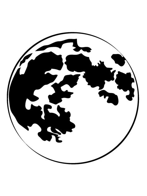 Image result for Exploding Moon Stencil