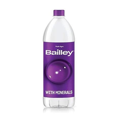 Dgroce.com - Bailley Packaged Drinking Water - 1 lit (Pack of 12)