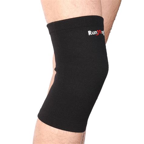 Elastic Sports Leg Knee Support Brace Wrap Protector Knee Pads Sleeve ...