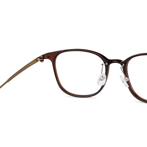 Buy Brown Gold Full Rim Square John Jacobs SG Flex JJ E13436AF-C3 ...