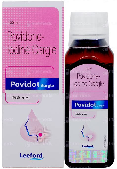 Povidot Gargle 100 Ml - Uses, Side Effects, Dosage, Price | Truemeds
